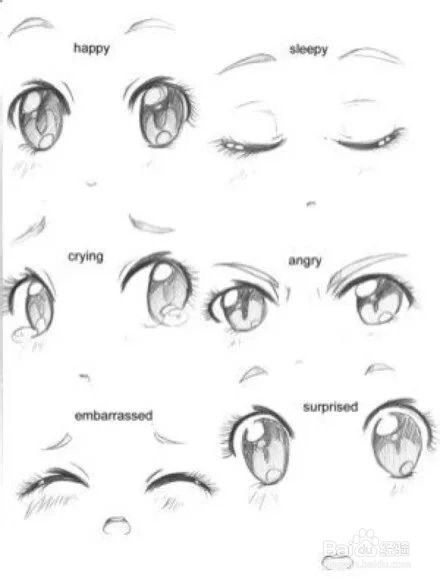 Q版眼睛画法 图片欣赏中心 急不急图文 Jpjww Com