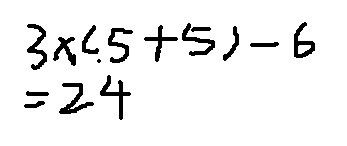 求6 5 5 3四个数字怎么算24点 