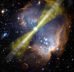 巨大恒星爆炸对准地球喷射最大伽马射线 