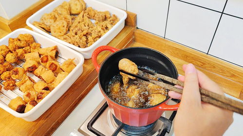 开个油锅炸些备餐,空气炸锅10分钟上桌 祝大家新年都富得流油