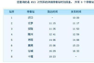 谁有云梦到枣阳的火车时间表 急 
