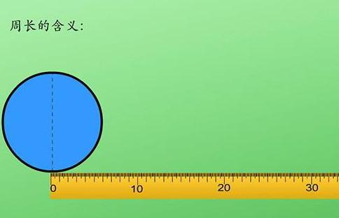 圆的周长和半径成什么比例？