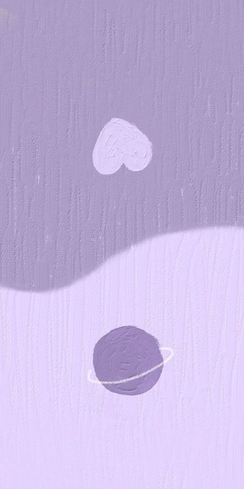 少女心紫色系手机壁纸 图片搜索