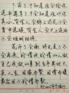 摘抄练习钢笔字体 