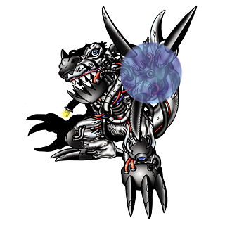 金属巨龙兽 钢铁巨龙兽 メタルティラノモン Metal Tyranomon