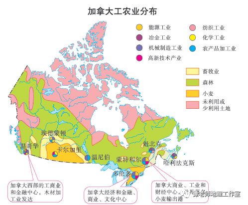 高中区域地理知识梳理美国专题,附美国25个地理冷知识