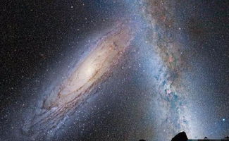 45亿年后,仙女星系和银河系相撞会发生什么 那时天空美到窒息