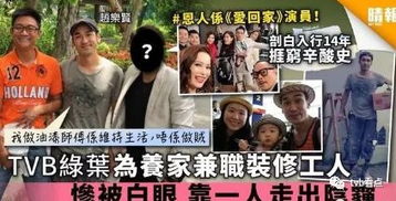 为养家兼职做装修工人 TVB百配绿叶惨遭白眼,靠太太走出困境今获TVB热捧