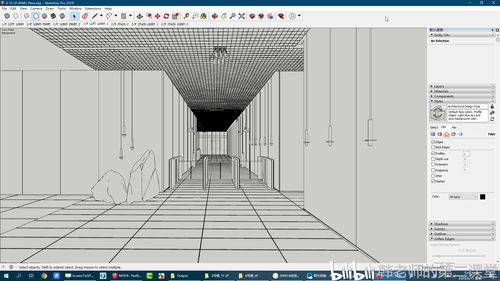 如何让SketchUp渲染的效果图也像3dsMax一样好 还能一键生成平面布置图