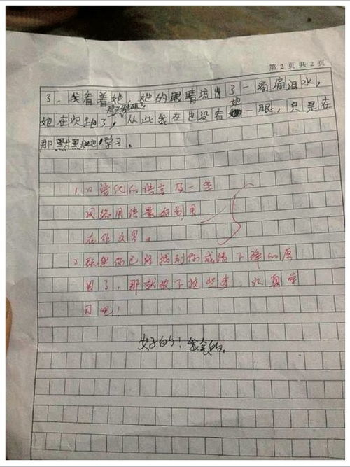 温州12岁男生情书作文走红 讲述 表白经历