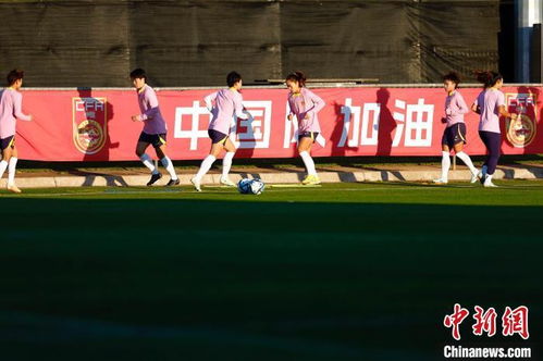 中国女足进行全程封闭式训练，拟进行对海地的技战术演练。