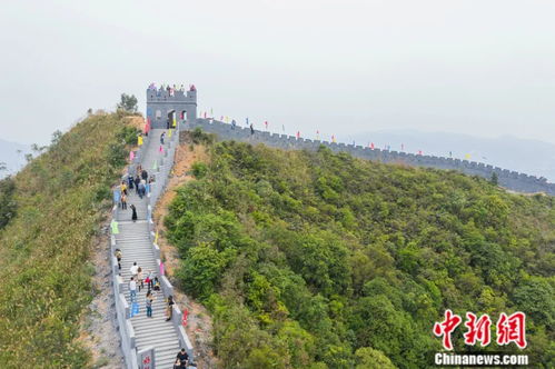 高仿八达岭长城走红 广西 八字岭长城 修筑的背后