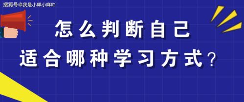 怎么判断自己适合哪种学习方式