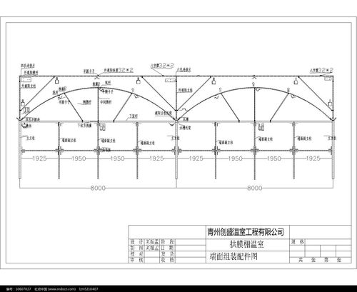 薄膜联动端面示意图