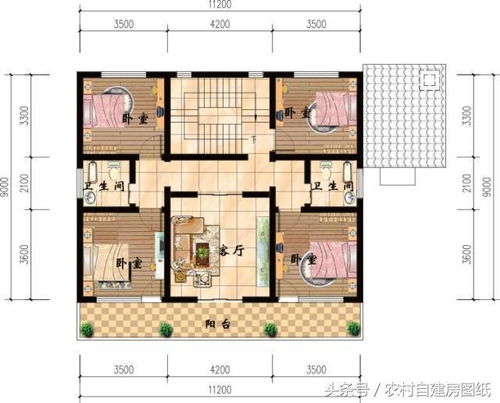 6款农村别墅设计图,带独立厨房有柴火灶,开春建房不用愁了 