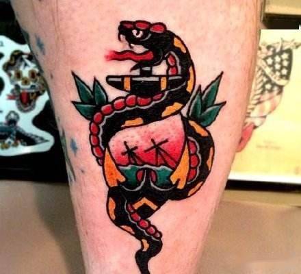 Tattoo 纹身素材 蛇 