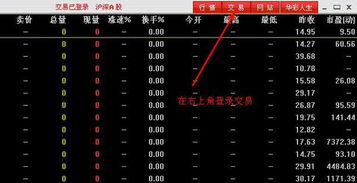 证券交易软件数据显示问题