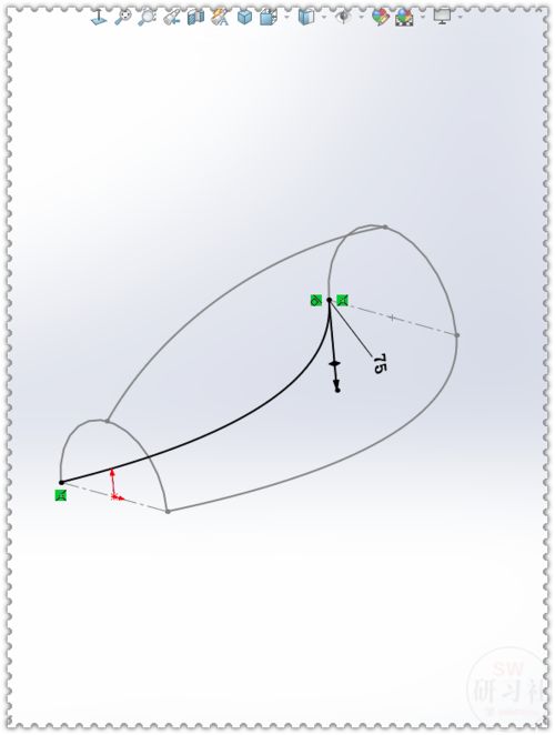 SolidWorks放样曲面与边界曲面的区别