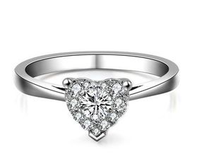 爱心钻石戒指的寓意是什么