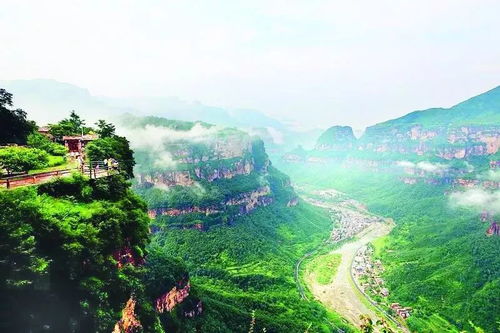 县城大峡谷旅游景点临县大峡谷景区(林州的免费的停车场有哪些)