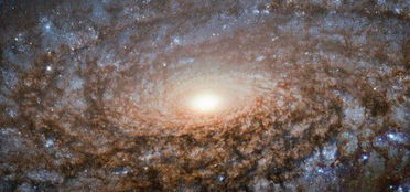 哈勃望远镜拍摄最新绒毛状NGC 3521螺旋星系照片 