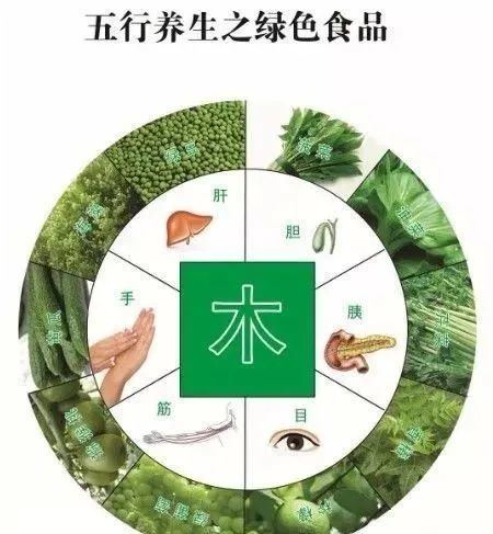 黄帝内经 五行四季养生,五色食品保健方法