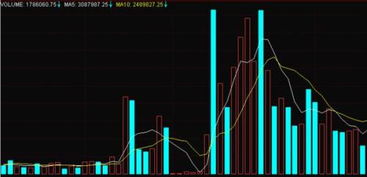 股票k图上,在黄色5日线上标注的红色柱形图和绿色柱形图分别表示什么 是买入和卖出的数量吗 那么 