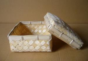 crafted bamboo baskets