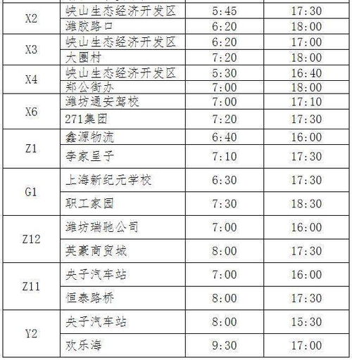 5月1日起公交实行夏季运营时间