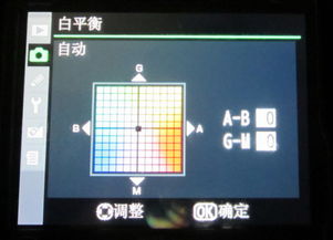 尼康单反的白平衡 微调 具体怎么调 