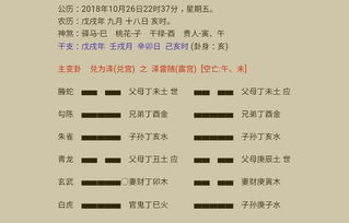 戌月辛卯日,六爻测一个大牙被鸭骨碰掉一块,兑为泽变泽雷随 