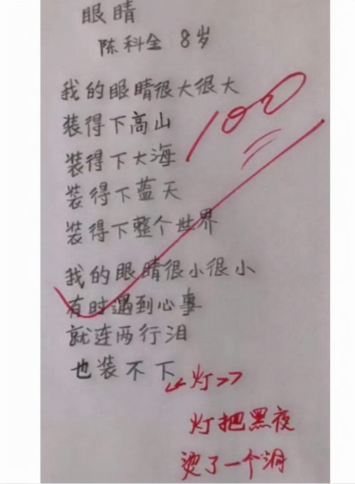 小学生作文 委屈 走红,整篇不见委屈二字,老师看了却感动心疼