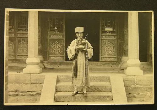 历史老照片 100年前中国道士的真实形象,真正的仙风道骨