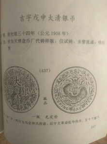 大清银币中心是吉,戊申,库平一两背光绪年造 