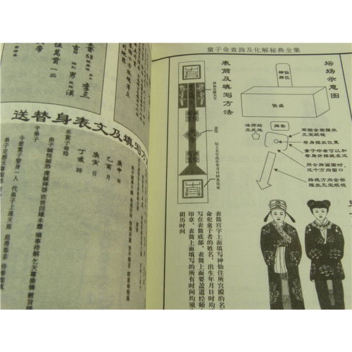 童子命查询及化解秘典全集 八字命理算命资料46页全