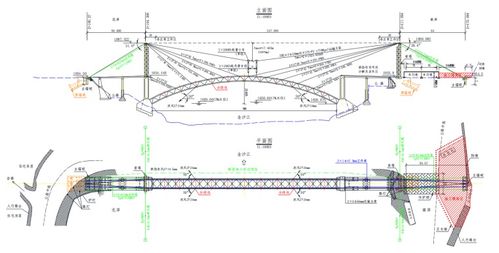 主跨181m钢桁架拱桥拆除安全施工方案