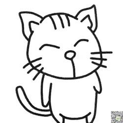 线猫动物画 线猫动物画怎么画
