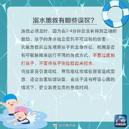 溺水高发季 这些救命的知识你该知道