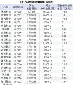 收藏 本周最全科创板打新攻略 对标A股盘点