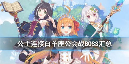 公主连结白羊座公会战BOSS介绍 公主连结国服第一期公会战BOSS详情