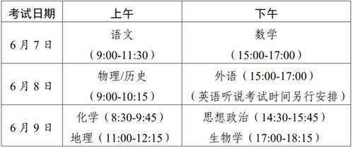 定了 广东2023年高考3门科目使用全国卷,考试时间