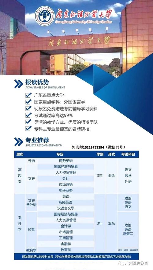 2021广东外语外贸大学专业,广东外语外贸大学金融学怎么样(图1)