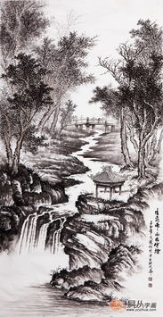 精品山水,这些适合收藏的字画佳作