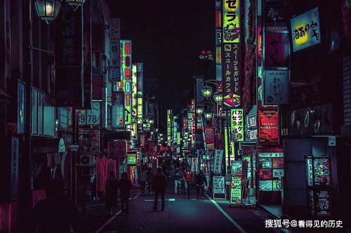 夜色下的日本东京 自有一番不一样的模样