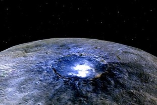谷神星火山口内可能暗藏水冰 有助了解太阳系水情 