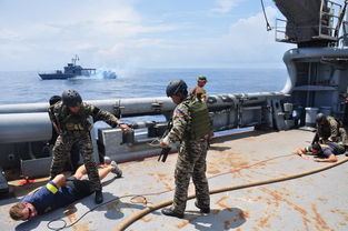 高清 菲律宾最强特种部队亮相中国南海军演 