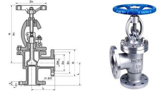怎么搜索閥門尺寸(截止閥的尺寸怎么看)(圖1)