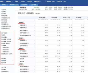 基于财务报表的上市公司股票投资分析