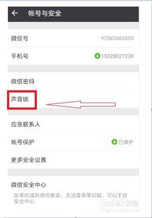微信 声音锁 功能设置攻略 
