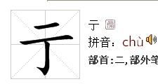 讠孓凵冖勹孑乇彳亍厶刂阝彐廴冫冂亻 属于什么文字？